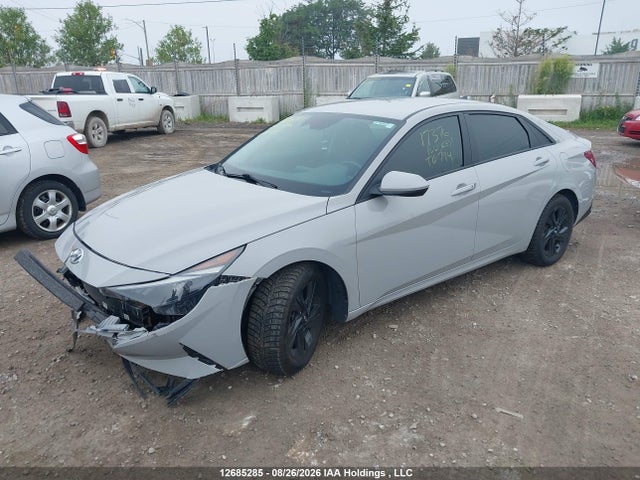 Hyundai Elantra Blue 2021 KMHLM4AJ2MU004903 Image 2