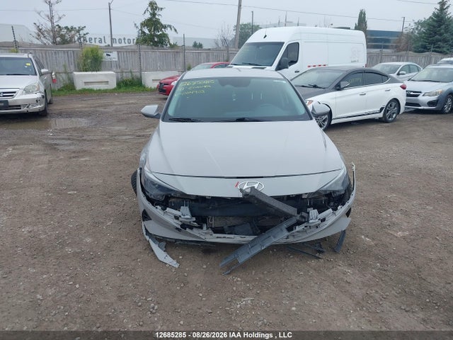 Hyundai Elantra Blue 2021 KMHLM4AJ2MU004903 Image 6