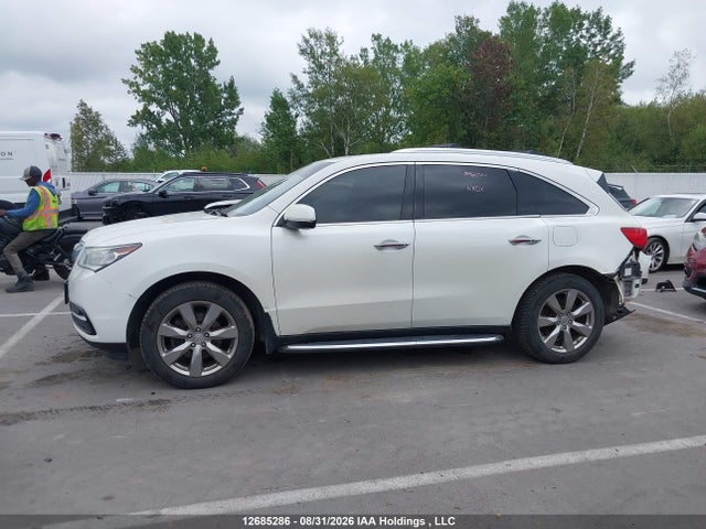 2014 Acura Mdx Elite Package მანქანა იყიდება აუქციონზე, vin: 5FRYD4H83EB501402, აუქციონის ნომერი: 12685286