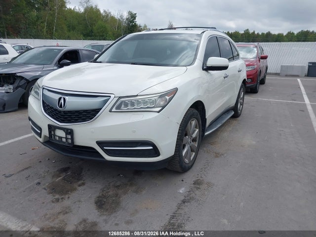 2014 Acura Mdx Elite Package მანქანა იყიდება აუქციონზე, vin: 5FRYD4H83EB501402, აუქციონის ნომერი: 12685286