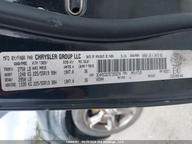 3C4PDCGG7ET253270 Dodge Journey Crossroad