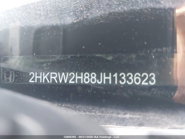2HKRW2H88JH133623 Honda CR-V EXL