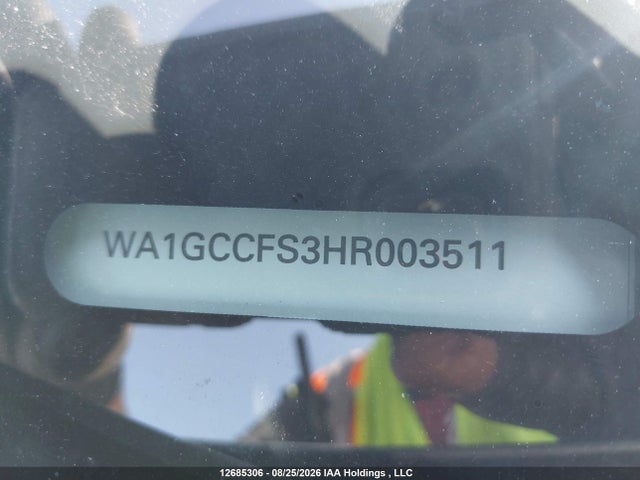 WA1GCCFS3HR003511 Audi Q3 2.0t Technik
