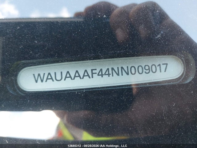 WAUAAAF44NN009017 Audi A4 Komfort 45