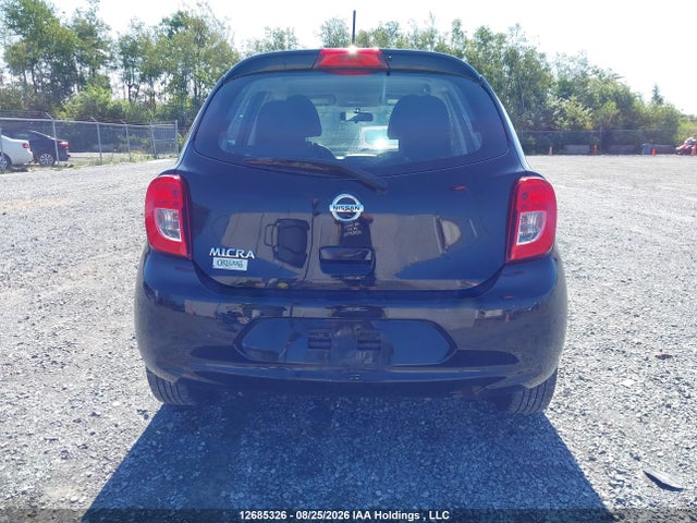2017 Nissan Micra S/sr/sv მანქანა იყიდება აუქციონზე, vin: 3N1CK3CP6HL263354, აუქციონის ნომერი: 12685326