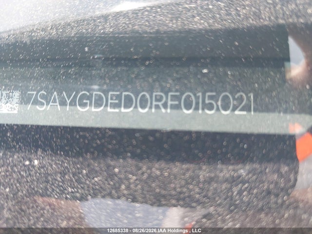 12685338 :رقم المزاد ، 7SAYGDED0RF015021 vin ، 2024 Tesla Model Y مزاد بيع