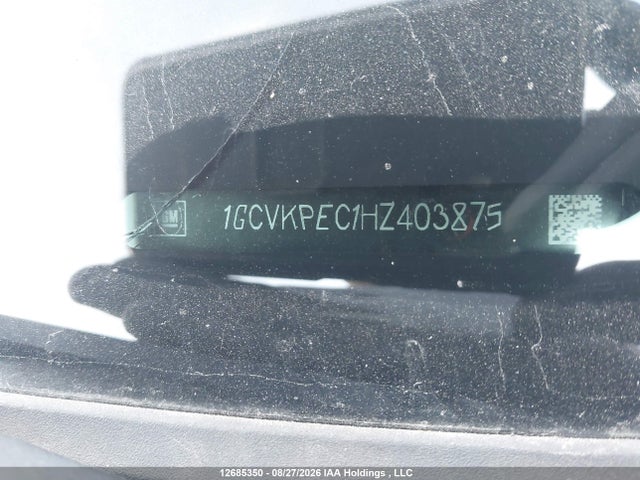 Chevrolet Silverado K1500 Custom 2017 1GCVKPEC1HZ403875 Image 9