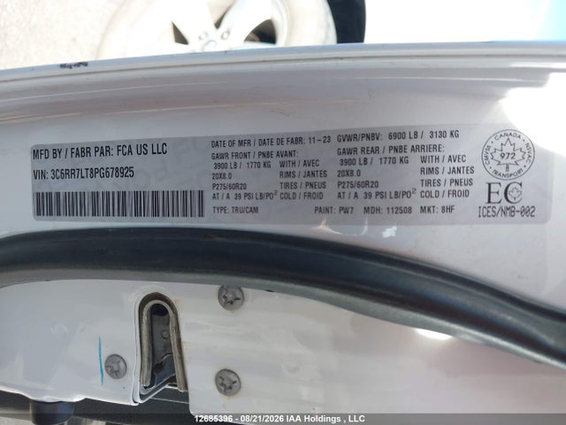RAM 1500 Classic Slt 2023 3C6RR7LT8PG678925 Image 18