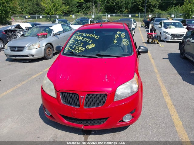12685413 :رقم المزاد ، 3G2TC6DE6AL112355 vin ، 2010 Pontiac G3 مزاد بيع