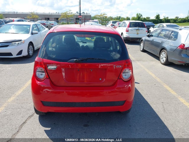 12685413 :رقم المزاد ، 3G2TC6DE6AL112355 vin ، 2010 Pontiac G3 مزاد بيع