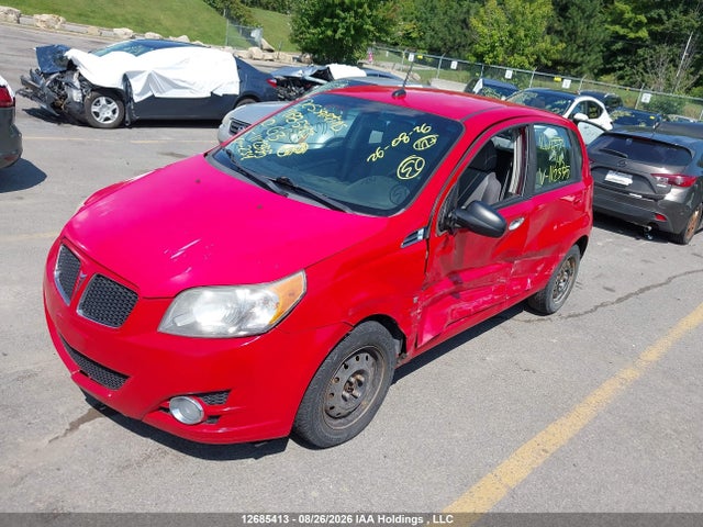 12685413 :رقم المزاد ، 3G2TC6DE6AL112355 vin ، 2010 Pontiac G3 مزاد بيع