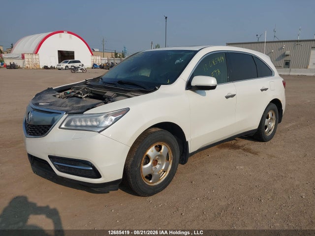 12685419 :رقم المزاد ، 5FRYD4H49GB507933 vin ، 2016 Acura Mdx Navigation Package مزاد بيع