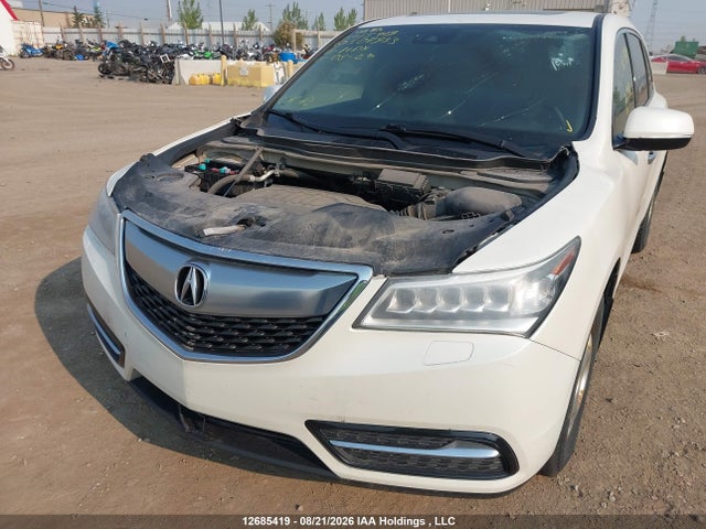 12685419 :رقم المزاد ، 5FRYD4H49GB507933 vin ، 2016 Acura Mdx Navigation Package مزاد بيع