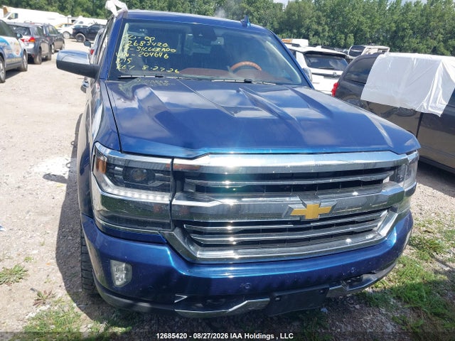 2017 Chevrolet Silverado 1500 High Country მანქანა იყიდება აუქციონზე, vin: 3GCUKTEJ6HG204646, აუქციონის ნომერი: 12685420
