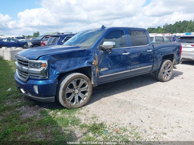 2017 Chevrolet Silverado 1500 High Country მანქანა იყიდება აუქციონზე, vin: 3GCUKTEJ6HG204646, აუქციონის ნომერი: 12685420