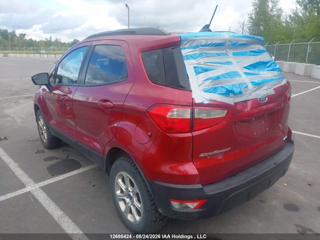 Продаж на аукціоні авто 2018 Ford Ecosport Se, vin: MAJ6P1UL0JC212578, номер лоту: 12685424