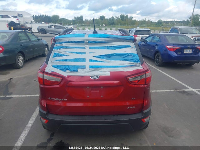 Продаж на аукціоні авто 2018 Ford Ecosport Se, vin: MAJ6P1UL0JC212578, номер лоту: 12685424