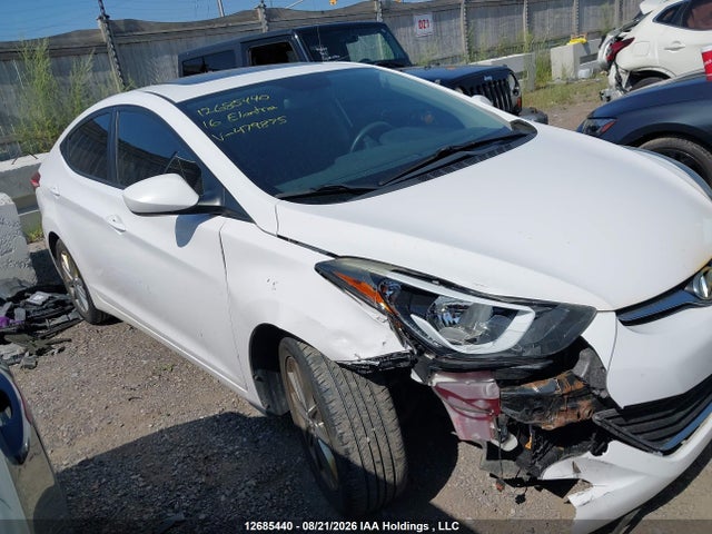 Aukcja sprzedaży 2016 Hyundai Elantra Se/sport/limited, vin: KMHDH4AE8GU479875, numer aukcji: 12685440