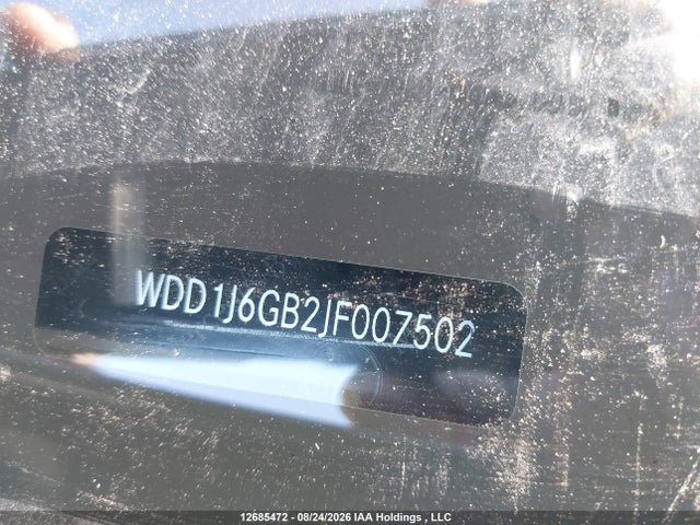 2018 Mercedes-benz E 400 4matic მანქანა იყიდება აუქციონზე, vin: WDD1J6GB2JF007502, აუქციონის ნომერი: 12685472
