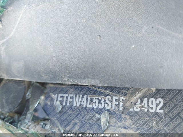 2025 Ford F-150 Tremor მანქანა იყიდება აუქციონზე, vin: 1FTFW4L53SFB23492, აუქციონის ნომერი: 12685496
