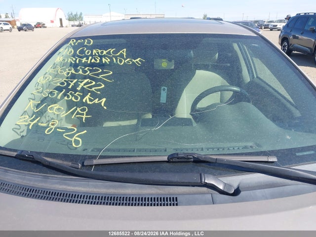 12685522 :رقم المزاد ، 2T1BU4EE5AC257722 vin ، 2010 Toyota Corolla S/le/xle مزاد بيع