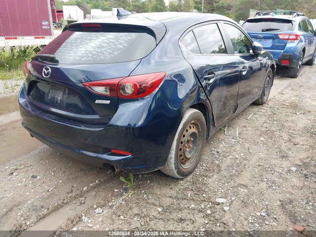 2018 Mazda 3 მანქანა იყიდება აუქციონზე, vin: 3MZBN1M39JM206322, აუქციონის ნომერი: 12685524