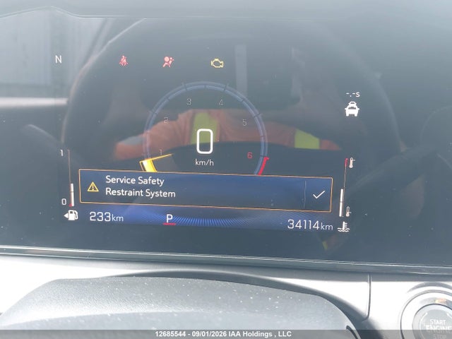 12685544 :رقم المزاد ، KL77LKE29SC016286 vin ، 2025 Chevrolet Trax مزاد بيع