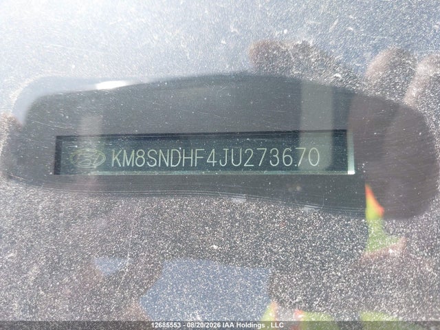 Продаж на аукціоні авто 2018 Hyundai Santa Fe Se/limited, vin: KM8SNDHF4JU273670, номер лоту: 12685553