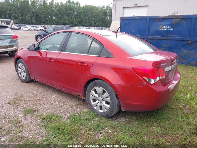 Продаж на аукціоні авто 2012 Chevrolet Cruze Lt, vin: 1G1PF5SC3C7407784, номер лоту: 12685555
