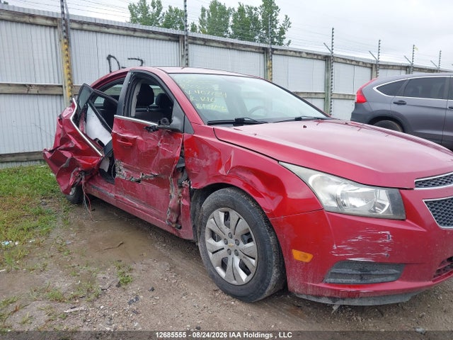 Продаж на аукціоні авто 2012 Chevrolet Cruze Lt, vin: 1G1PF5SC3C7407784, номер лоту: 12685555