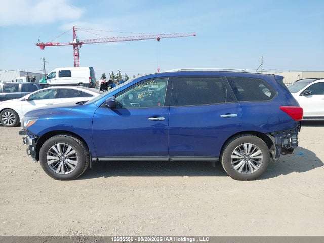2018 Nissan Pathfinder S/sv/sl/platinum მანქანა იყიდება აუქციონზე, vin: 5N1DR2MM3JC614746, აუქციონის ნომერი: 12685556