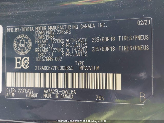 Lexus NX 250 2023 2T2ADCEZ7PC003653 Image 21