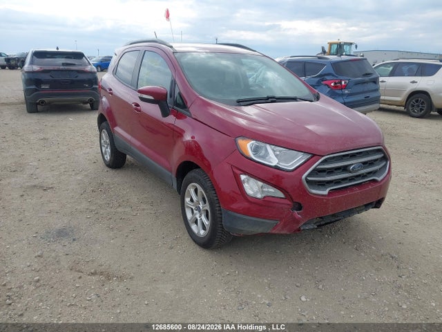 12685600 :رقم المزاد ، MAJ6S3GL7LC382039 vin ، 2020 Ford Ecosport Se مزاد بيع