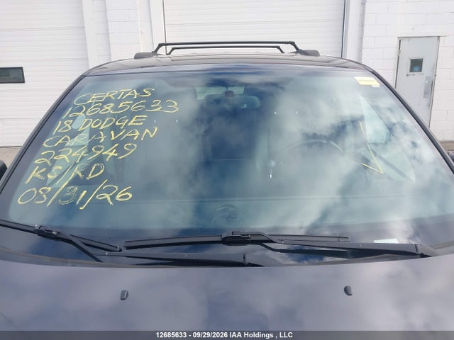 Продаж на аукціоні авто 2018 Dodge Grand Caravan Se, vin: 2C4RDGBG3JR224949, номер лоту: 12685633