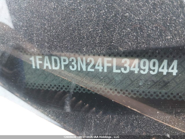 2015 Ford Focus Titanium მანქანა იყიდება აუქციონზე, vin: 1FADP3N24FL349944, აუქციონის ნომერი: 12685636