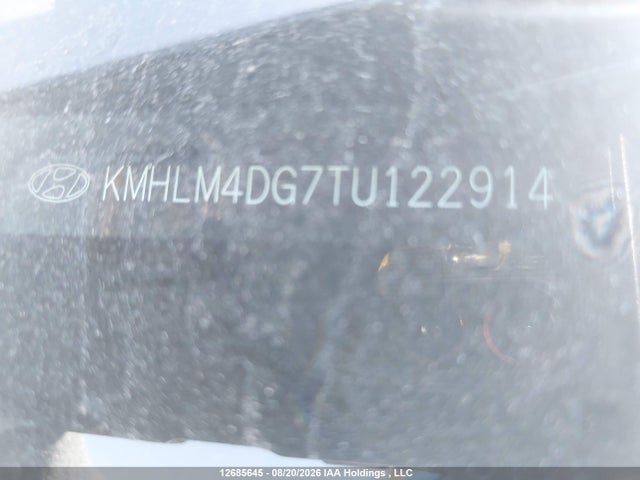 KMHLM4DG7TU122914 Hyundai Elantra Sel Sport
