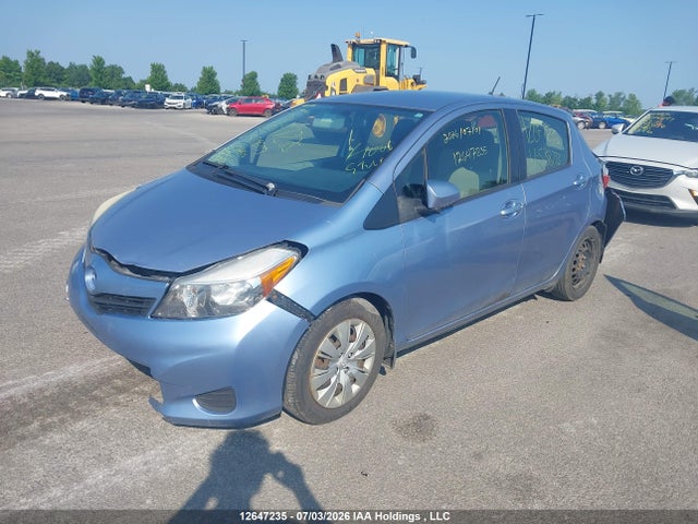 2012 Toyota Yaris მანქანა იყიდება აუქციონზე, vin: JTDKTUD31CD538733, აუქციონის ნომერი: 12647235