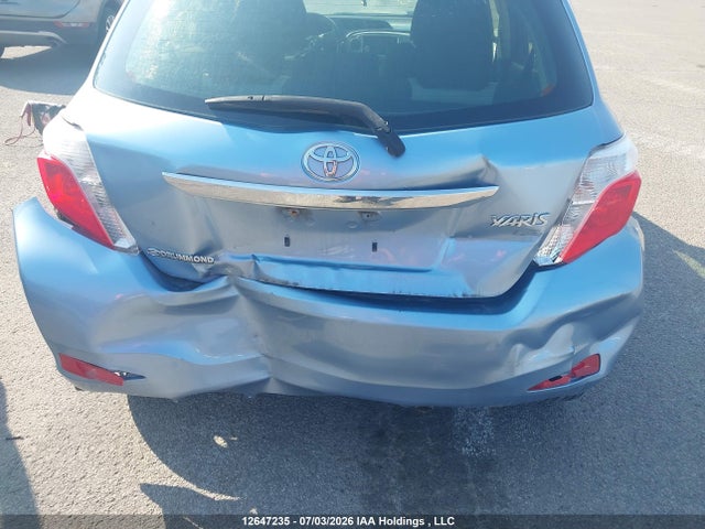 2012 Toyota Yaris მანქანა იყიდება აუქციონზე, vin: JTDKTUD31CD538733, აუქციონის ნომერი: 12647235