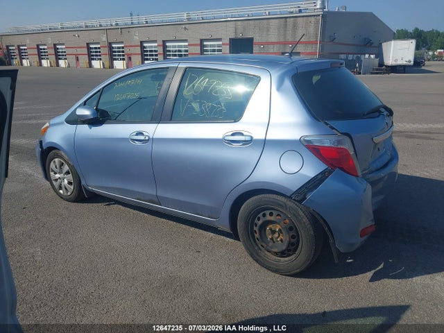 2012 Toyota Yaris მანქანა იყიდება აუქციონზე, vin: JTDKTUD31CD538733, აუქციონის ნომერი: 12647235