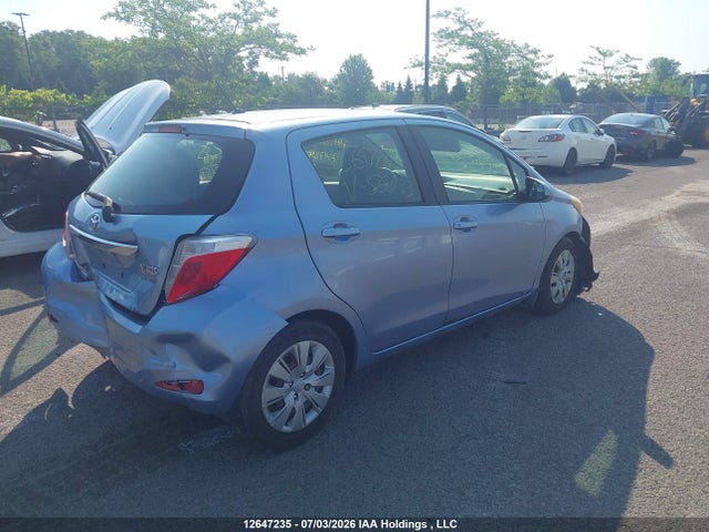 2012 Toyota Yaris მანქანა იყიდება აუქციონზე, vin: JTDKTUD31CD538733, აუქციონის ნომერი: 12647235