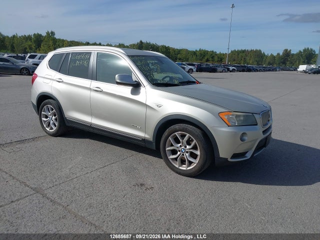Aukcja sprzedaży 2013 Bmw X3 Xdrive28i, vin: 5UXWX9C55D0D07382, numer aukcji: 12685687