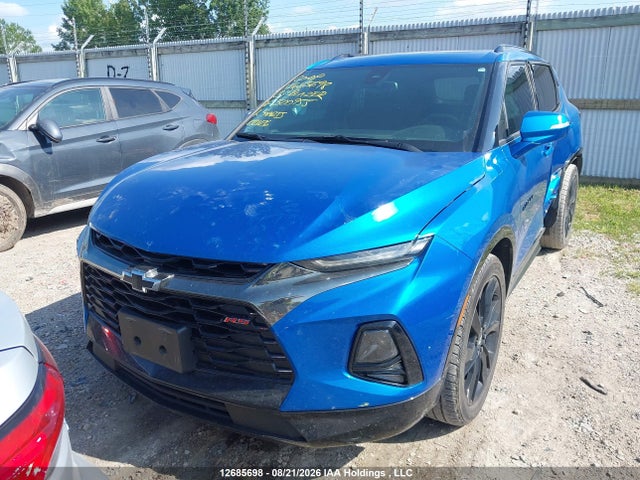 2021 Chevrolet Blazer Rs მანქანა იყიდება აუქციონზე, vin: 3GNKBKRS5MS500955, აუქციონის ნომერი: 12685698
