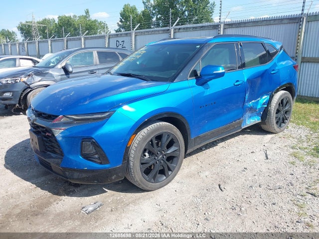 2021 Chevrolet Blazer Rs მანქანა იყიდება აუქციონზე, vin: 3GNKBKRS5MS500955, აუქციონის ნომერი: 12685698