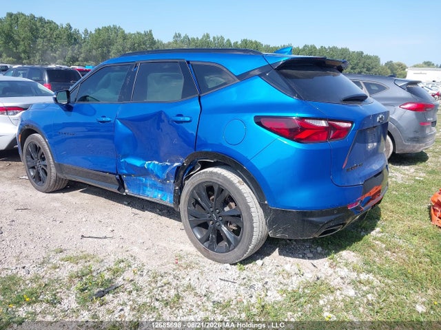 2021 Chevrolet Blazer Rs მანქანა იყიდება აუქციონზე, vin: 3GNKBKRS5MS500955, აუქციონის ნომერი: 12685698