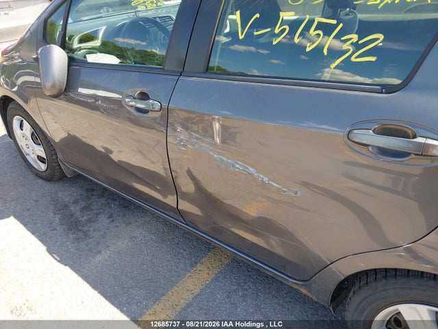 12685737 :رقم المزاد ، JTDKTUD33CD515132 vin ، 2012 Toyota Yaris مزاد بيع