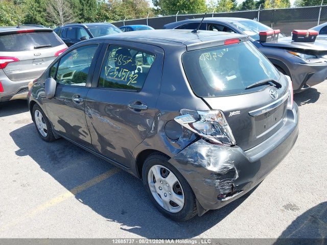 12685737 :رقم المزاد ، JTDKTUD33CD515132 vin ، 2012 Toyota Yaris مزاد بيع
