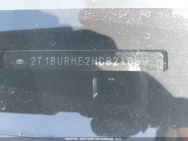 Aukcja sprzedaży 2017 Toyota Corolla Se, vin: 2T1BURHE2HC824083, numer aukcji: 12685748