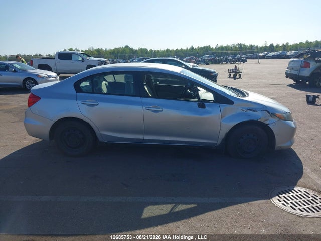 2012 Honda Civic Lx მანქანა იყიდება აუქციონზე, vin: 2HGFB2F44CH103515, აუქციონის ნომერი: 12685753