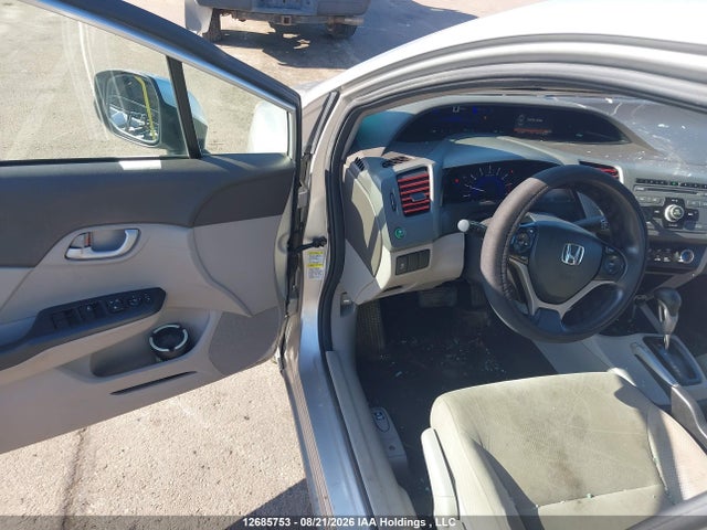 2012 Honda Civic Lx მანქანა იყიდება აუქციონზე, vin: 2HGFB2F44CH103515, აუქციონის ნომერი: 12685753