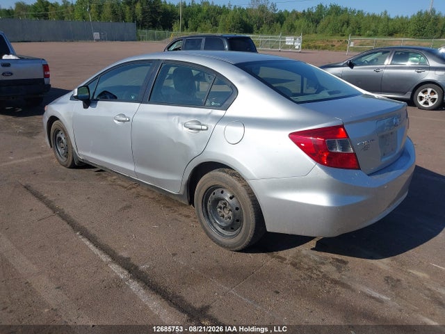 2012 Honda Civic Lx მანქანა იყიდება აუქციონზე, vin: 2HGFB2F44CH103515, აუქციონის ნომერი: 12685753